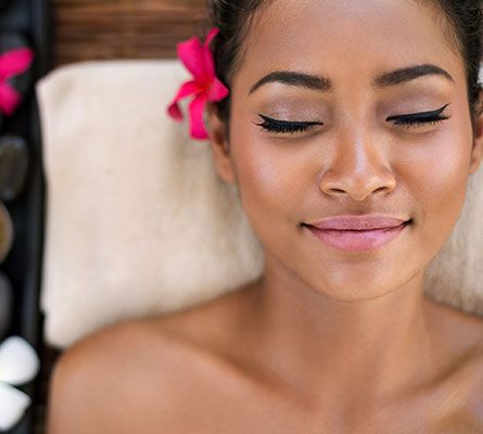 woman during a Micro Needling Treatment for Ethnic Skin