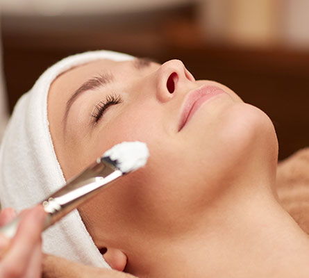 woman during a Medium Depth Chemical Peel