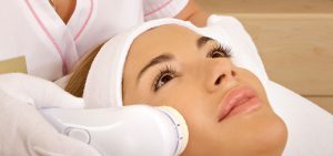 woman during a Photofacial Treatment