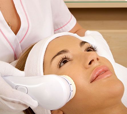 woman during a Photofacial Treatment