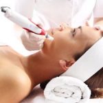 Woman Receiving Microneedling Treatment Atlanta GA